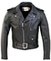 613 - One Star Perfecto Leather Motorcycle Jacket (Black)