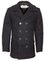 740 - Classic 32 Oz. Melton Wool Navy Pea Coat