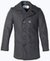 740 - Classic 32 Oz. Melton Wool Navy Pea Coat